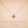 HEARTFELT SECRET PENDANT NECKLACE