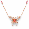 PARADISE BUTTERFLY PENDANT NECKLACE