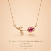ETERNAL TULIP PENDANT NECKLACE
