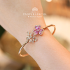 PANSY FLOWER BANGLE