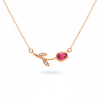 ETERNAL TULIP PENDANT NECKLACE