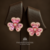 PRETTY PANSY EARRINGS