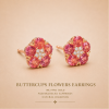 BUTTERCUPS FLOWERS EARRINGS