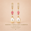 HOSTING A ROYAL BALL EARRINGS