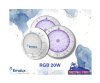 E-Lumen-252 Color light RGB14 Modes wall mounted