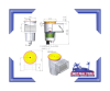 EM0020-RC Skimmer EMAUX for concrete pools