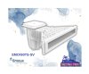 EMO180TS-SV "EMAUX" Wide Mount Wall Skimmer for Vinyl Pool