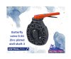 Butterfly valve D.90 Zinc plated stell shaft-3
