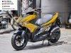 Aerox 2018 สีเหลืองหายาก กุญแจ2ดอกบุคเซอวิสครบ รถบ้านแท้เครื่องท่อเดิม เล่มเขียวชุดโอนครบ No1519