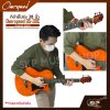 กีต้าร์โปร่ง 38 นิ้ว Overspeed OS-38C Acoustic Guitar สีเคลือบเงา มีเหล็กใต้คอปรับคอได้ เหมาะสำหรับมือใหม่หัดเล่น แถมฟรีกระเป๋า , ปิ๊ก , เหล็กปรับคอ