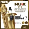 NUX B-6 Wireless System for Saxophone 2.4 GHz ไวเลส ไมค์ไร้สาย ไมโครโฟน สำหรับแซกโซโฟน ทรัมเป็ต ทรอมโบน ใช้งานได้ไกลสูงสุด 20 เมตร พร้อมกล่องเคสชาร์จไฟมีแบตในตัว