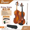 ไวโอลิน Prima Violin P-85 ขนาด 1/2, 1/4, 3/4, 4/4  ไม้หน้าสปรูซแท้ ไม้หลังและข้างเมเปิลแท้ แถมกระเป๋าผ้าบุกันกระแทก คันชัก ยางสน