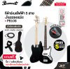 กีต้าร์เบส กีต้าร์เบสไฟฟ้า แอคทีฟ 5 สาย ทรงแจ๊สเบส Paramount PB108 Active Jazz Bass Electric Guitar Bass 5 String