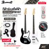 กีต้าร์เบส กีต้าร์เบสไฟฟ้า แอคทีฟ 4 สาย ทรงแจ๊สเบส Paramount PB107 Active Jazz Bass Electric Guitar Bass 4 String