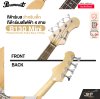 กีต้าร์เบส สำหรับเด็ก กีต้าร์เบสไฟฟ้า 4 สาย มินิทรงพรีซิชั่น Paramount B130 Mini Pricision Electric Guitar Bass 4 String