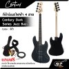 กีต้าร์เบสไฟฟ้า 4 สาย Century Dark Series Jazz Bass  แถมกระเป๋า,ปิ๊ก,สายแจ็ค,สายสะพาย,เหล็กปรับคอ,เซ็ตอัพก่อนจัดส่ง