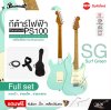 กีต้าร์ไฟฟ้า คอไม้เมเปิ้ลเผา ทรง Stratocaster Paramount PS100 Stratrosonic Series Electric Guitar SSS Pickup