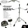 ขาตั้งกลองสแนร์ ขาแกนคู่ ชุบโครเมี่ยม TJW HB-014 Snare Drum Stand