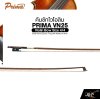 คันชักไวโอลิน PRIMA VN25 Violin Bow Size 4/4 Brazil wood Ebony Frog with Abalone Shell