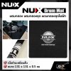 พรมกลอง พรมกลองชุด พรมกลองชุดไฟฟ้า เนื้อกำมะหยี่ขนสั้น ขนาด 131 x 131 x 0.5 ซม สีดำ Nux Drum Mat