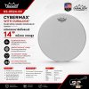 หนังกลองมาร์ชชิ่งสแนร์ 14 นิ้ว หนังบน เกรดสูง REMO KS-0524-00 Cybermax With Duralock Marching Snare Drumhead