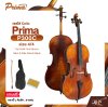 เซลโล่ ขนาด 4/4 ไม้หลังเมเปิ้ลขึ้นลาย Cello PRIMA P300C size 4/4 , Top Solid Fine Spruce , Back & Side Flame Maple แถมฟรีกระเป๋า , คันชัก , ยางสน