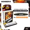 เม้าท์ออแกน ฮาร์โมนิก้า 10 ช่อง Hohner Hot Metal (572/20) 10 Holes , Enthusiast Series Diatonic Harmonica