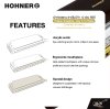 เม้าท์ออแกน ฮาร์โมนิก้า 12 ช่อง คีย์ซี Hohner Amadeus , Key C 12 Holes (7544/48C #754401) Performance Series Chromatic Harmonica