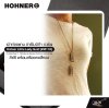 เม้าท์ออแกน ฮาร์โมนิก้า 4 ช่อง คีย์ซี พร้อมสร้อยคอสีทอง Hohner Little Lady Gold (#M110) 4 Holes Key C , Miniatures Series Diatonic Harmonica