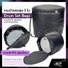 กระเป๋ากลองชุด 5 ใบ แบบหนัง PVC บุฟองน้ำหนา , แบบผ้าร่มบุฟองน้ำหนา  Drum Set Bags