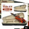ไวโอลิน 4/4 ไม้หน้าสปรูซแท้ ไม้หลังและข้างเมเปิลแท้ พาสไม้อีโบนี่ Violin 4/4 FITNESS MV012E Part Ebony