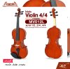 ไวโอลิน ขนาด 1/2 , 3/4 , 4/4 ไม้หน้าลามิเนตสปรูซ ไม้หลังและข้างลามิเนตเมเปิล Violin FITNESS MV012L