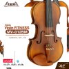 ไวโอลิน Violin FITNESS MV-012BM ไม้หน้าสปรูซแท้ ไม้หลังและข้างเมเปิลแท้ พาสไม้ Boxwood ขนาด 4/4 , 3/4 , 1/2