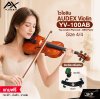 ไวโอลิน ขนาด 4/4 ตัวเคลือบด้านกึ่งเงา AUDEX YV-1001 4/4 Violin Top Linden Plywood , Hardwood Parts