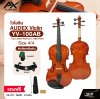 ไวโอลิน ขนาด 4/4 ตัวเคลือบเงา AUDEX YV-100AB 4/4 Violin Top Linden Plywood , ABS Parts