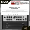 ตู้แอมป์อคูสติก ตู้แอมป์กีต้าร์โปร่ง Nux AC-60 Stageman II Studio 60 วัตต์ ลำโพง 6.5" tweeter 1" มี Effects,IR,Bluetooth,Looper,Drum แถมฟุตสวิตซ์