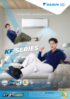 แอร์ไดกิ้น Daikin ติดผนัง MAX INVERTER STAR KF Series รุ่น FTKF24YV2S ขนาด 24,200 BTU