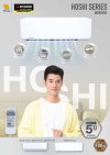 แอร์มิตซูบิชิ เฮฟวี่ ดิวตี้ Heavy Duty ติดผนัง HOSHI Series Inverter รุ่น SRK15YYP ขนาด 15,297 BTU