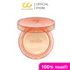 Mille Perfect Glow Skin Cover Blurring Cushion (14g) มิลเล่ เพอร์เฟ็กต์ โกลว์ สกิน คัฟเวอร์ เบลอริ่ง คุชชั่น เอสพีเอฟ 50