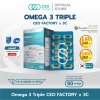 Ceo Factory Omega 3 Triple ซีอีโอ แฟคตอรี่ โอเมก้า 3 ทริปเปิ้ล (60 แคปซูล)