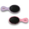 Mira Boar Bristle Hair Brush หวีขนหมูป่าพกพา สีธรรมชาติ