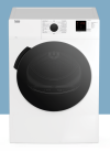 BEKO DA9112RX0W: เครื่องอบผ้า (ระบายอากาศออก, 9 กก.)