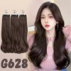 รหัส G628 - แฮร์พีชแบบแบ่งติด ผมลอนคลาย ความยาว 45 และ 55 ซม. (ความกว้างต่อ 1 แพ 10 ซม.) - แถมหวี -