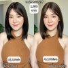รหัส AL109 วิกกึ่งทอมือตัวT ผมประบ่ามีหน้าม้า(ตัดตาข่ายแล้ว) ความยาว 40 ซม. **แถมเน็ตถุงน่อง+ขาตั้ง+หวี+สเปรย์**