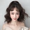 รหัส M61 : หางม้าผูกผมลอนหยิก : (ป้ายชมพู) ความยาวประมาณ 40 ซม. ไหมสังเคราะห์เกรดดี คุณภาพดี ไม่มีเงา - แถมหวี -
