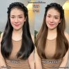 รหัส S10 - วิกคาดครึ่งหัวผ้าแก้ว(ผมลอนคลาย) (แถมเน็ต+หวี)