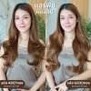 รหัส G630 - A807 - แฮร์พีชตัว V ผมลอน (ป้ายชมพู) มี 2 ความยาว 55 และ 65 ซม. - ความกว้าง 29ซม.