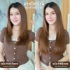 รหัส H88 - ฮาฟวิกตัว U ผมตรงปลายงุ้ม สไลด์ไล่เลเยอร์ (งานป้ายชมพู) - มี 2 ความยาวให้เลือก ( ความยาว 55 ซม. และ 65 ซม. ) ไหมไม่เงา นุ่ม ละมุน (แถมหวี)