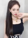หางม้าหนีบผมตรง : (ป้ายชมพู) ไหมสังเคราะห์เกรดดี คุณภาพดี ไม่มีเงา - แถมหวี -
