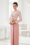 ชุดไทยบรมพิมาน สีชมพู (TB 010)